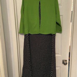 Dress with matching hat